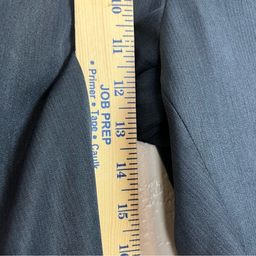 5/$30 Haggar clothing men tailored fit men‎ navy blue pants size 38X32 - Picture 13 of 15